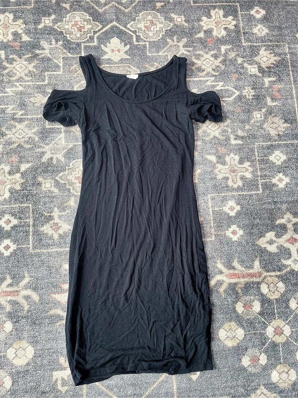 Garage Carmen Off Shoulder Dress Black